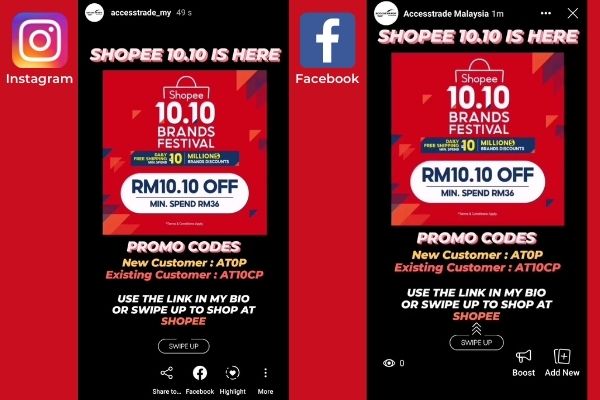 Instagram Story & Facebook Story