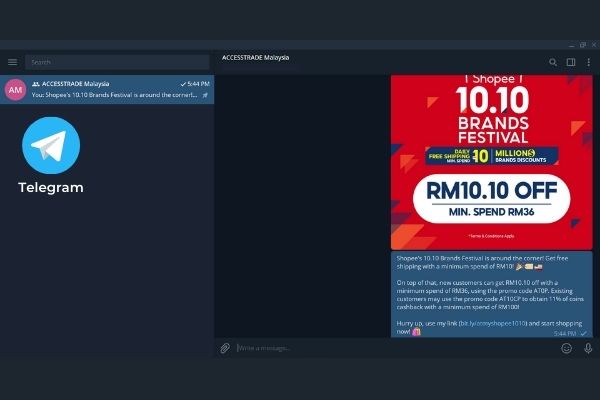 Telegram Message