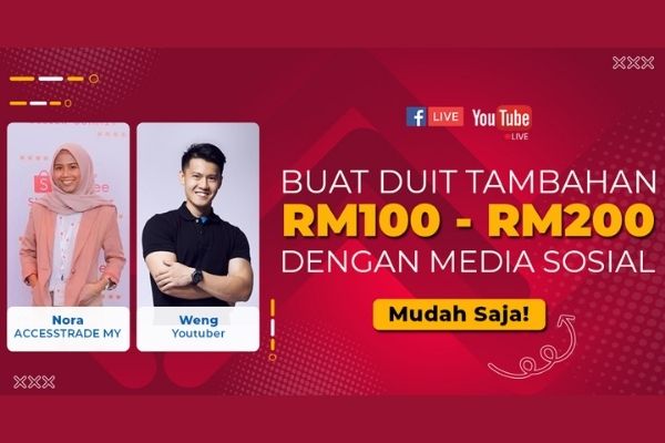 Buat Duit Tambahan RM100-RM200 Dengan Media Sosial (Weng Honn x ATMY)