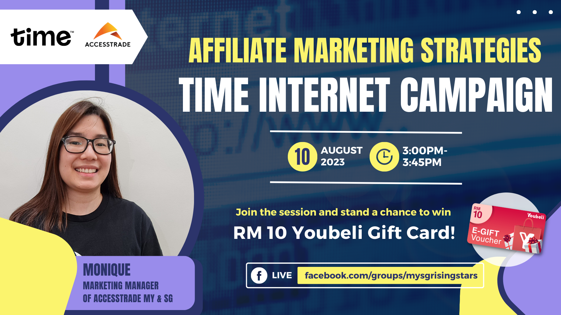 Affiliate Marketing Strategies for Time Internet Campaign